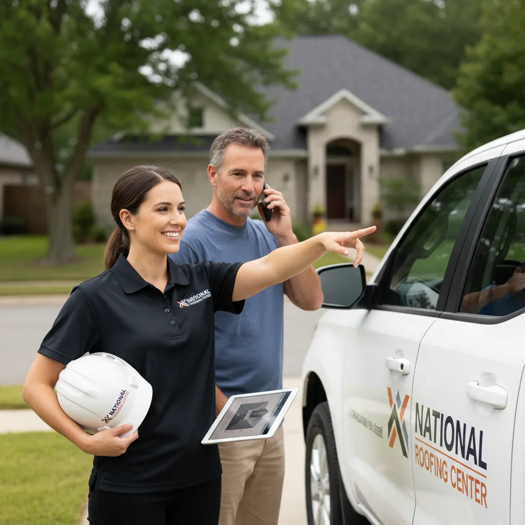 National Roofing Center customer support in Hallstead